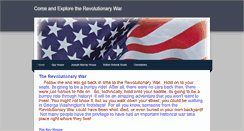 Desktop Screenshot of ourrevolutionarywar.weebly.com