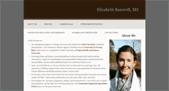 Desktop Screenshot of elizabethbancroft.weebly.com