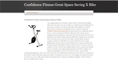 Desktop Screenshot of confidencexbike.weebly.com