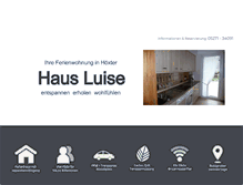 Tablet Screenshot of ferienwohnunghoexter.weebly.com