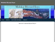 Tablet Screenshot of molokaiblizzardboys.weebly.com