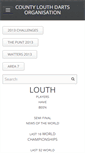 Mobile Screenshot of louthdarts.weebly.com