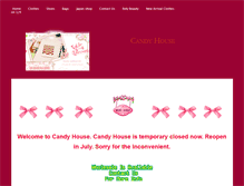 Tablet Screenshot of candyhouse.weebly.com