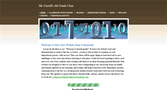 Desktop Screenshot of mrfarrells4thgrade.weebly.com