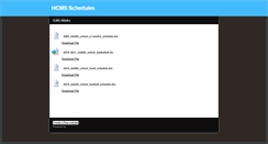 Desktop Screenshot of hcmscougarschedules.weebly.com
