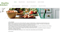 Desktop Screenshot of healthykitchen.weebly.com