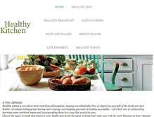 Tablet Screenshot of healthykitchen.weebly.com