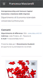 Mobile Screenshot of francescamasciarelli.weebly.com