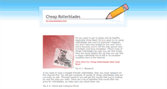 Desktop Screenshot of cheap-rollerblades.weebly.com