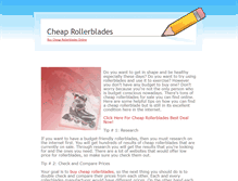Tablet Screenshot of cheap-rollerblades.weebly.com