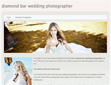 Tablet Screenshot of diamondbarweddingphotographers.weebly.com