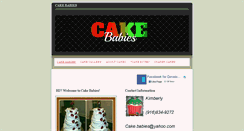 Desktop Screenshot of cakebabies.weebly.com