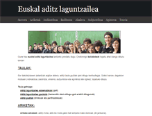Tablet Screenshot of euskaljakintzaaditza.weebly.com
