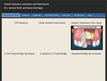 Tablet Screenshot of patientanimations.weebly.com