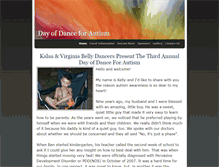 Tablet Screenshot of dayofdanceforautism.weebly.com