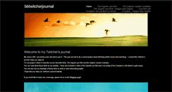 Desktop Screenshot of bbtwitcherjournal.weebly.com