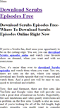 Mobile Screenshot of downloadscrubsepisodesfree.weebly.com