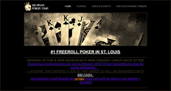 Desktop Screenshot of bigriverpokertour.weebly.com