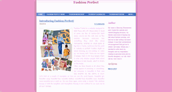 Desktop Screenshot of fashionperfect.weebly.com