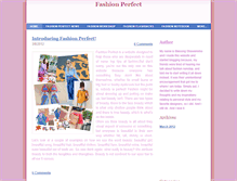 Tablet Screenshot of fashionperfect.weebly.com