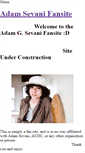 Mobile Screenshot of adamgsevanifansite.weebly.com