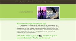 Desktop Screenshot of chasingshadowslayouts.weebly.com