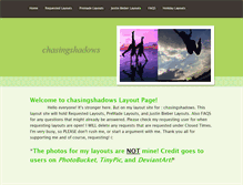 Tablet Screenshot of chasingshadowslayouts.weebly.com