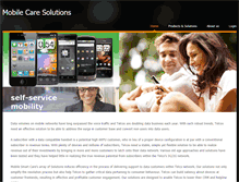 Tablet Screenshot of mobilesmartcare.weebly.com