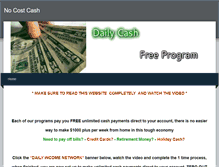 Tablet Screenshot of nocostwithanna.weebly.com