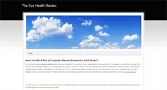 Desktop Screenshot of eyehealthgarden.weebly.com