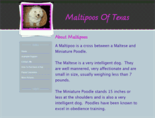 Tablet Screenshot of maltipoosoftexas.weebly.com