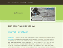 Tablet Screenshot of lifestraw.weebly.com