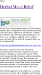 Mobile Screenshot of herbal-mood-relief.weebly.com