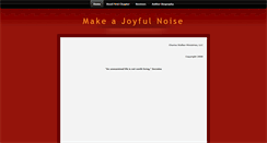 Desktop Screenshot of makeajoyfulnoise.weebly.com