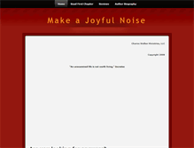 Tablet Screenshot of makeajoyfulnoise.weebly.com