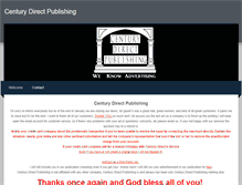 Tablet Screenshot of centurydirectpublishing.weebly.com