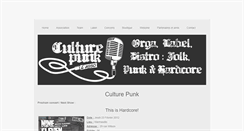 Desktop Screenshot of culture-punk.weebly.com