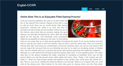 Desktop Screenshot of english-ccwr.weebly.com