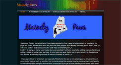 Desktop Screenshot of mainelypaws.weebly.com