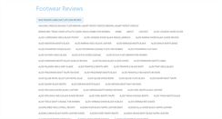 Desktop Screenshot of footwearreviewsnc.weebly.com