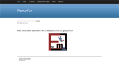 Desktop Screenshot of flipmanfun.weebly.com