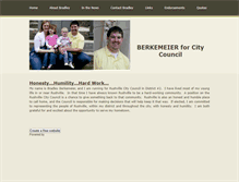 Tablet Screenshot of berkemeierforcouncil.weebly.com