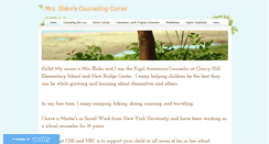 Desktop Screenshot of mrsblakescounselingcorner.weebly.com