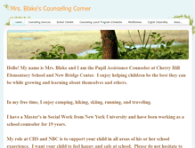 Tablet Screenshot of mrsblakescounselingcorner.weebly.com