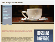 Tablet Screenshot of lkingclass.weebly.com