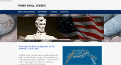 Desktop Screenshot of fordsocialscience.weebly.com