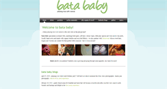 Desktop Screenshot of batababy.weebly.com