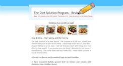 Desktop Screenshot of diet-solution-program.weebly.com