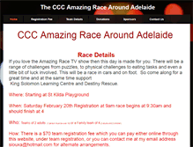 Tablet Screenshot of amazingraceadelaide.weebly.com