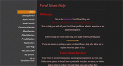 Desktop Screenshot of feralhearthelp.weebly.com